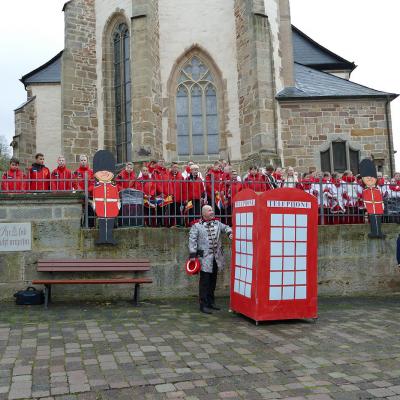 Karnevalseröffnung 11. 11. 2023 auf dem Naumburger Marktplatz