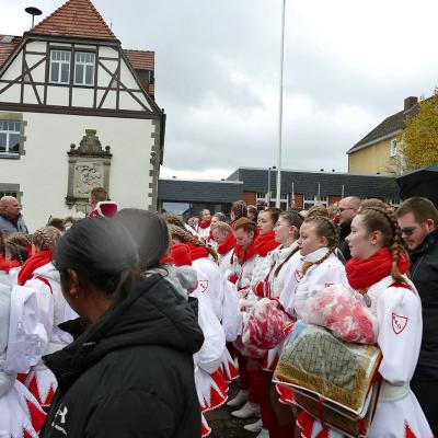 Karnevalseröffnung 11. 11. 2023 auf dem Naumburger Marktplatz