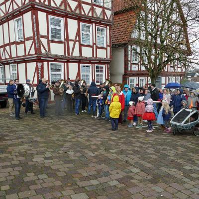 Karnevalseröffnung 11. 11. 2023 auf dem Naumburger Marktplatz