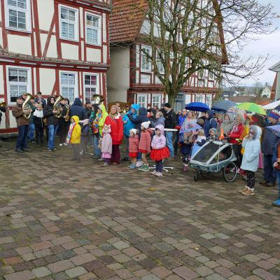 Karnevalseröffnung 11. 11. 2023 auf dem Naumburger Marktplatz