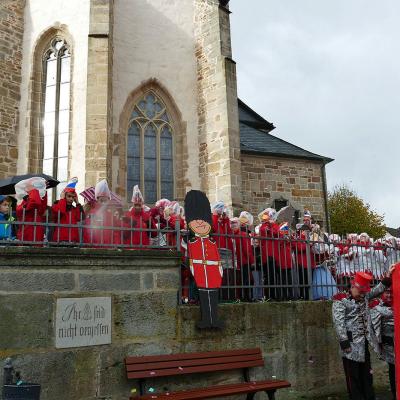 Karnevalseröffnung 11. 11. 2023 auf dem Naumburger Marktplatz