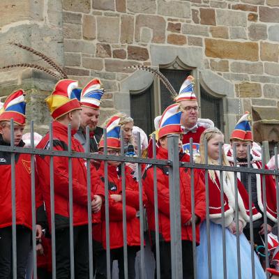 Karnevalseröffnung 11. 11. 2023 auf dem Naumburger Marktplatz