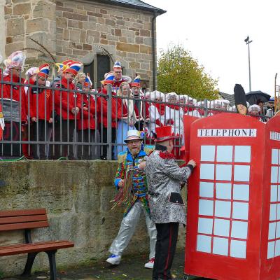 Karnevalseröffnung 11. 11. 2023 auf dem Naumburger Marktplatz