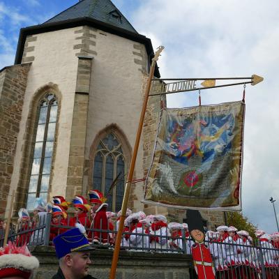 Karnevalseröffnung 11. 11. 2023 auf dem Naumburger Marktplatz