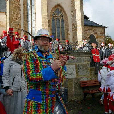 Karnevalseröffnung 11. 11. 2023 auf dem Naumburger Marktplatz