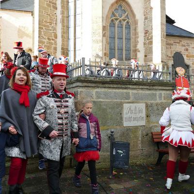 Karnevalseröffnung 11. 11. 2023 auf dem Naumburger Marktplatz