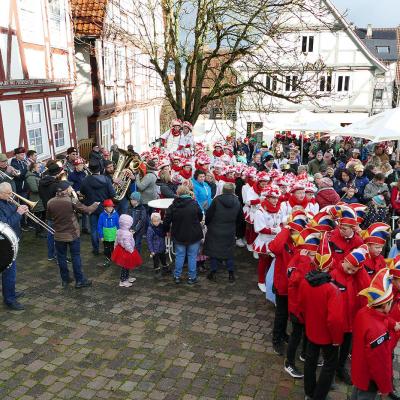 Karnevalseröffnung 11. 11. 2023 auf dem Naumburger Marktplatz