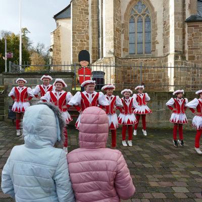 Karnevalseröffnung 11. 11. 2023 auf dem Naumburger Marktplatz