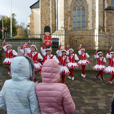 Karnevalseröffnung 11. 11. 2023 auf dem Naumburger Marktplatz