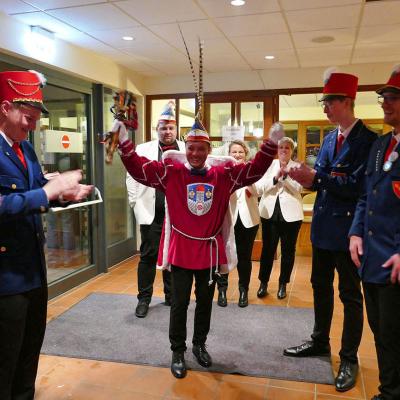 Karneval in Naumburg - Inthronisierung von Prinz Pino I.