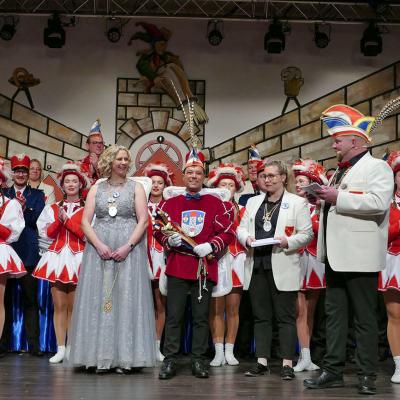 Karneval in Naumburg - Inthronisierung von Prinz Pino I.