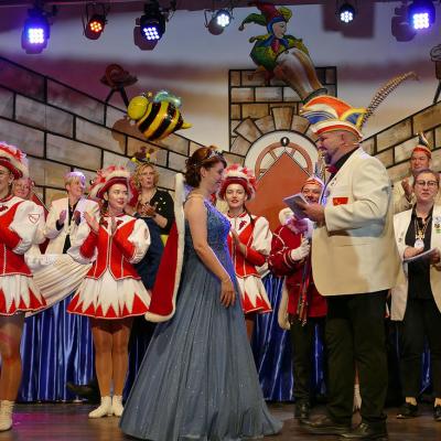 Karneval in Naumburg - Inthronisierung von Prinzessin Nadine I.