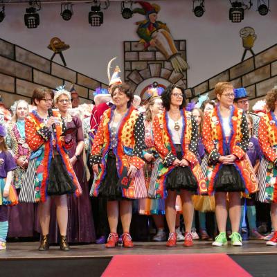 Karneval in Naumburg Impressionen 60+ Sitzung 2025