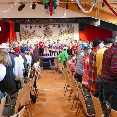 Karneval in Naumburg Impressionen 60+ Sitzung 2025