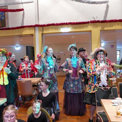 Karneval in Naumburg Impressionen 60+ Sitzung 2025