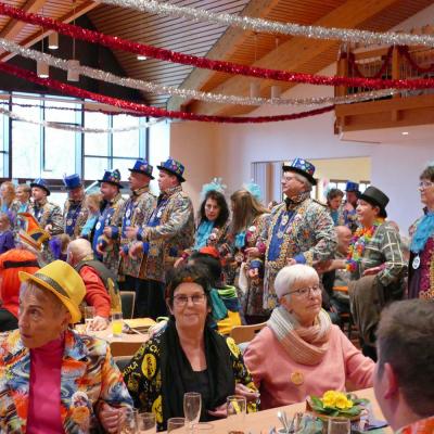 Karneval in Naumburg Impressionen 60+ Sitzung 2025