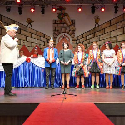 Karneval in Naumburg Impressionen 60+ Sitzung 2025