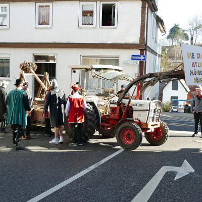 Rathaussturm am Rosenmontag 2025