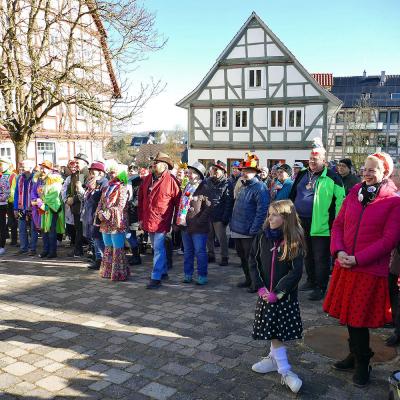 Rathaussturm am Rosenmontag 2025