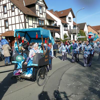 Rosenmontagsumzug in Naumburg 2025