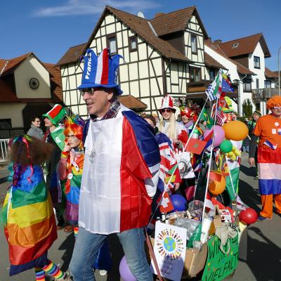 Rosenmontagsumzug in Naumburg 2025