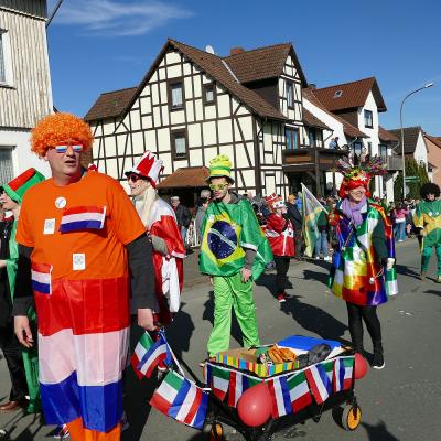 Rosenmontagsumzug in Naumburg 2025