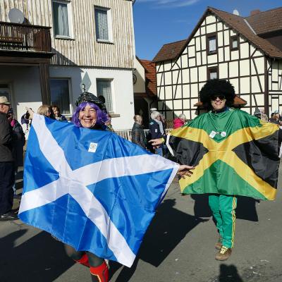 Rosenmontagsumzug in Naumburg 2025
