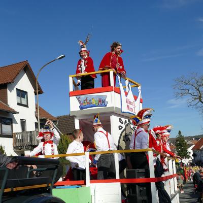 Rosenmontagsumzug in Naumburg 2025