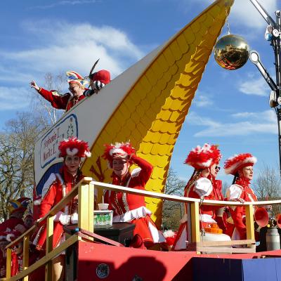 Rosenmontagsumzug in Naumburg 2025