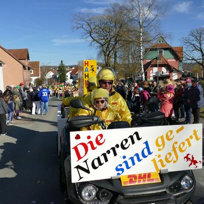 Rosenmontagsumzug in Naumburg 2025