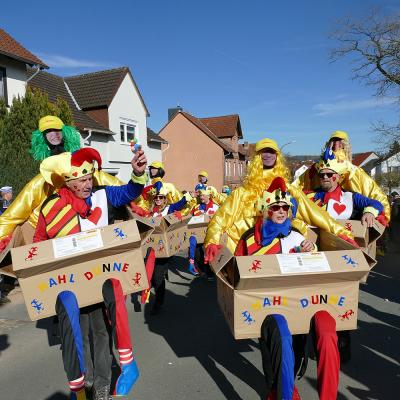 Rosenmontagsumzug in Naumburg 2025