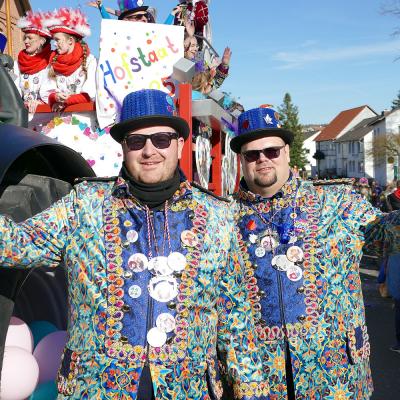 Rosenmontagsumzug in Naumburg 2025