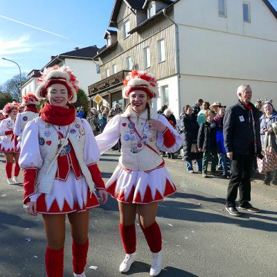 Rosenmontagsumzug in Naumburg 2025