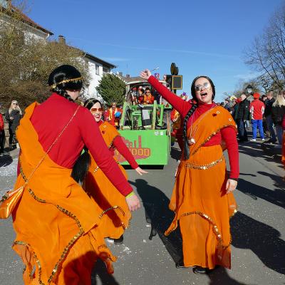 Rosenmontagsumzug in Naumburg 2025
