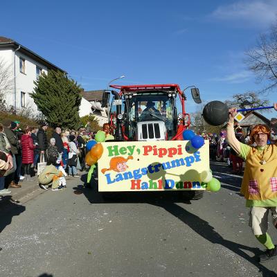 Rosenmontagsumzug in Naumburg 2025