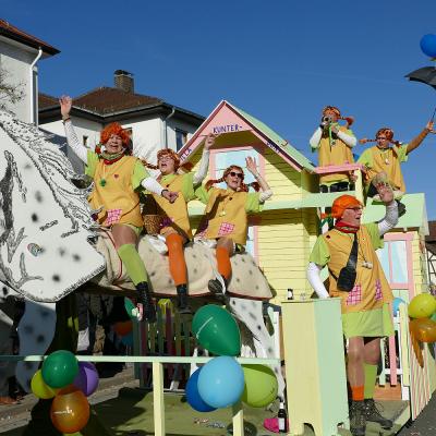 Rosenmontagsumzug in Naumburg 2025