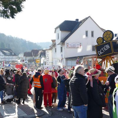 Rosenmontagsumzug in Naumburg 2025