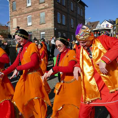 Rosenmontagsumzug in Naumburg 2025