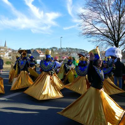 Rosenmontagsumzug in Naumburg 2025