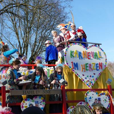 Rosenmontagsumzug in Naumburg 2025