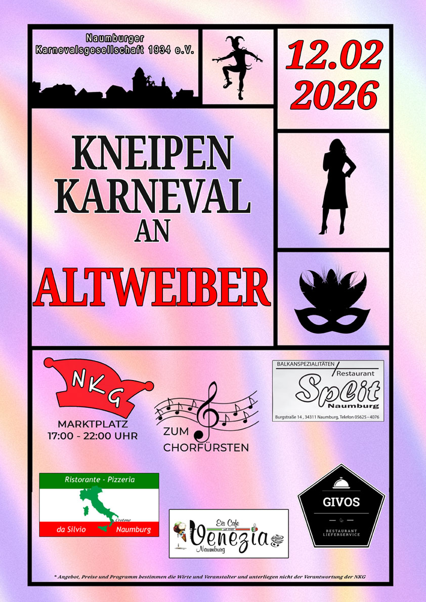 Altweiberfastnacht in Naumburg