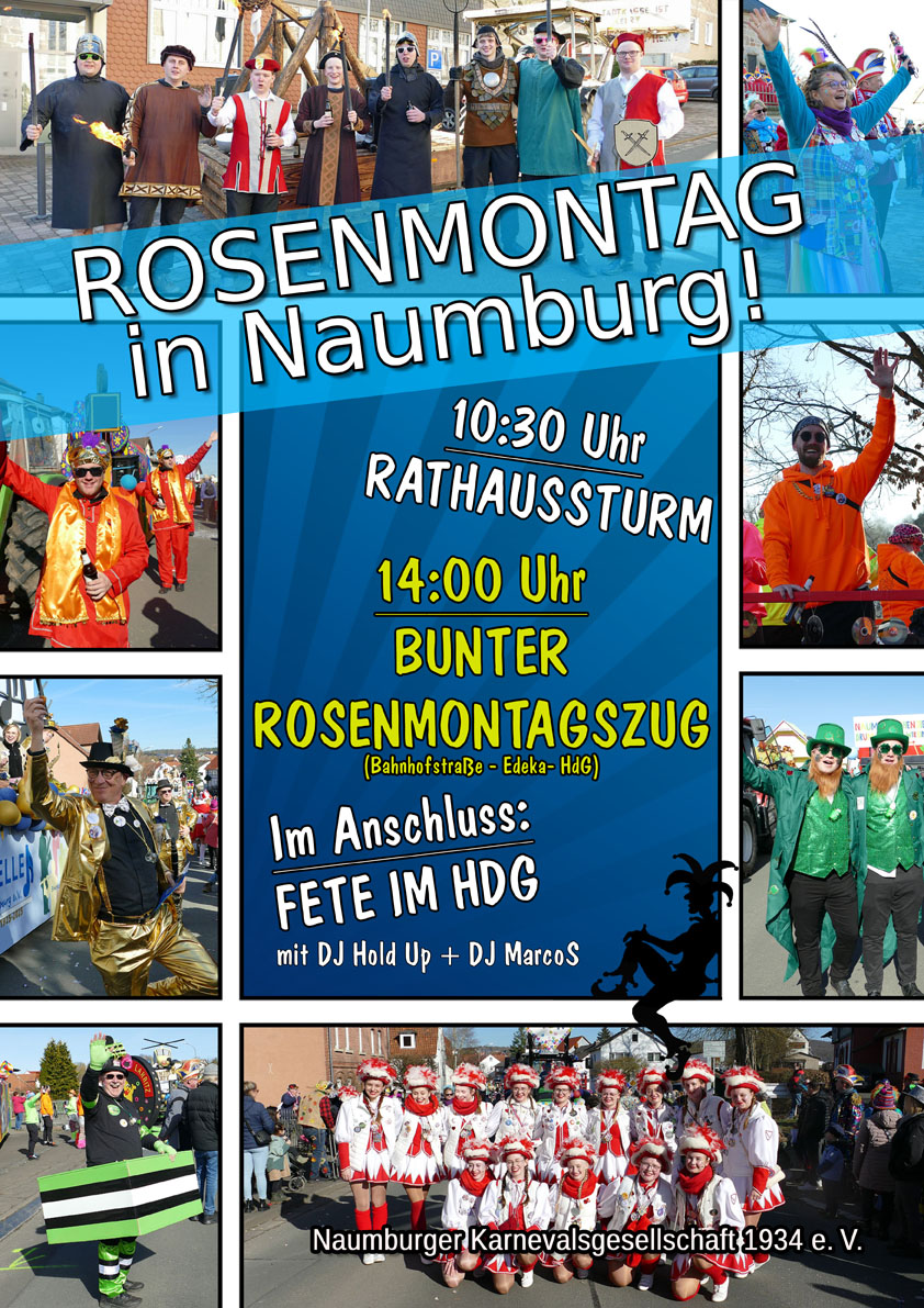 Plakat Rosenmontagsumzug 2026