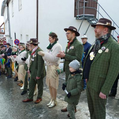 Rathaussturm am Rosenmontag 2026 in Naumburg