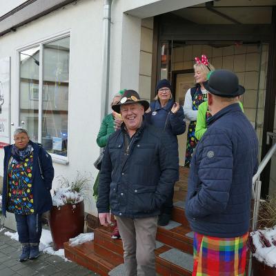 Rathaussturm am Rosenmontag 2026 in Naumburg