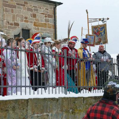 Rathaussturm am Rosenmontag 2026 in Naumburg