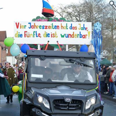 Impressionen vom Rosenmontagsumzug 2026 in Naumburg