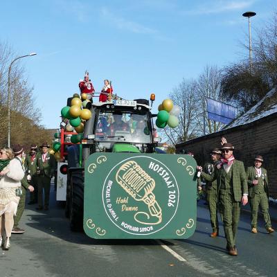 Impressionen vom Rosenmontagsumzug 2026 in Naumburg