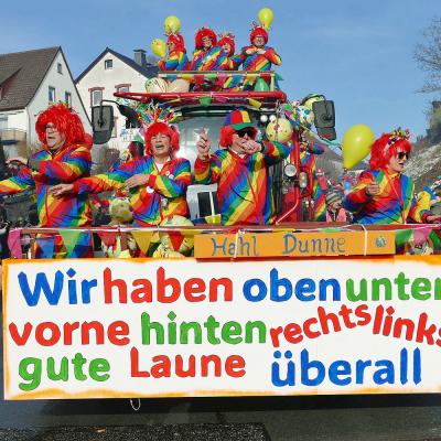 Impressionen vom Rosenmontagsumzug 2026 in Naumburg